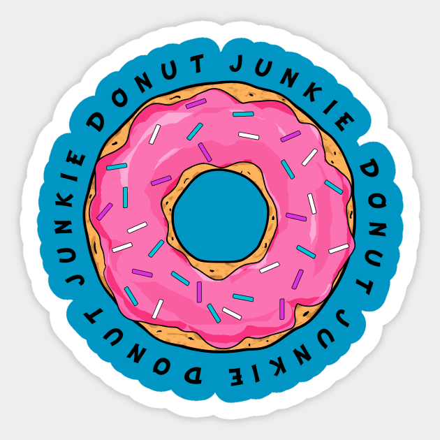 Donut Junkie Sticker by TTLOVE